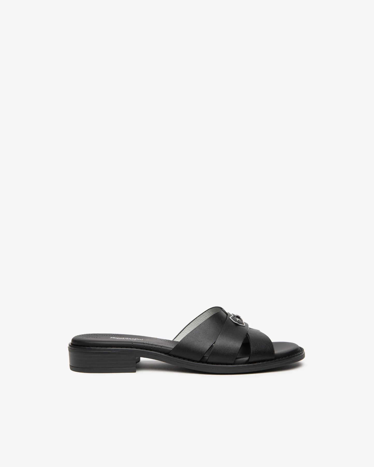 Nero Giardini E615893D Ciabatte Donna in Pelle e Materiale Tecnico