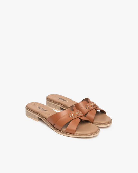 Nero Giardini E615893D Ciabatte Donna in Pelle e Materiale Tecnico