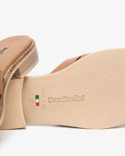 Nero Giardini E615893D Ciabatte Donna in Pelle e Materiale Tecnico