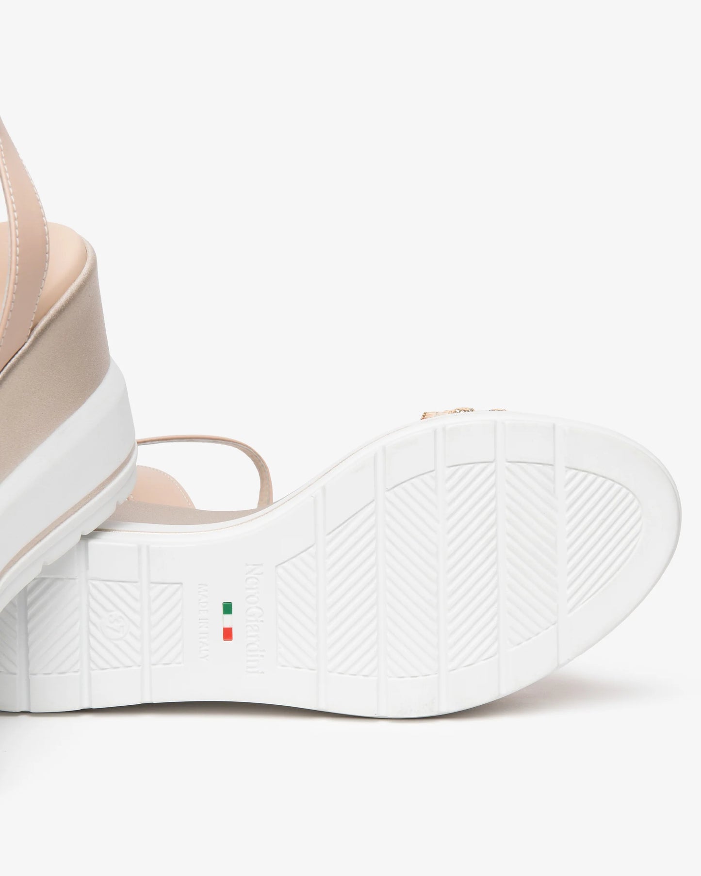 Nero Giardini E615960D Sandali Donna in Pelle e Tessuto