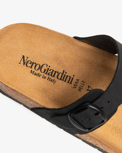 Nero Giardini E617085D Ciabatte Donna in Pelle