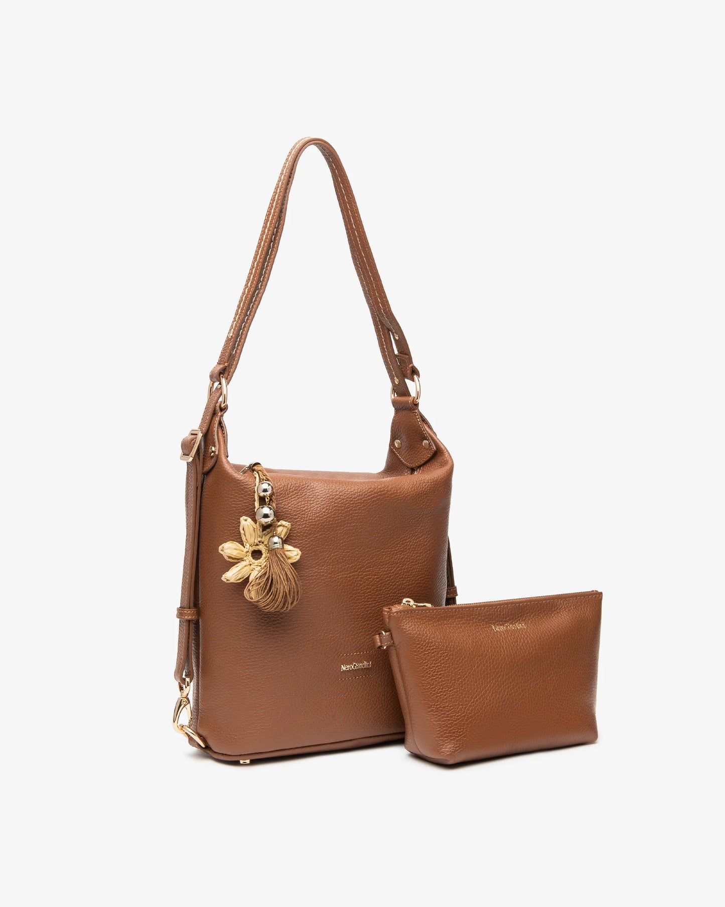 Nero Giardini E644142D Borsa a tracolla da donna in pelle