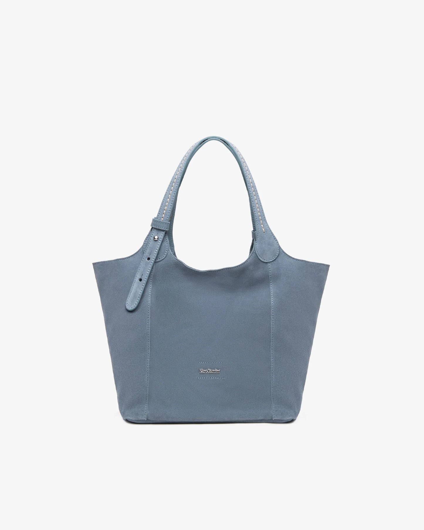 Nero Giardini E644145D Borsa a Spalla da Donna in Camoscio