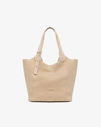 Nero Giardini E644145D Borsa a Spalla da Donna in Camoscio