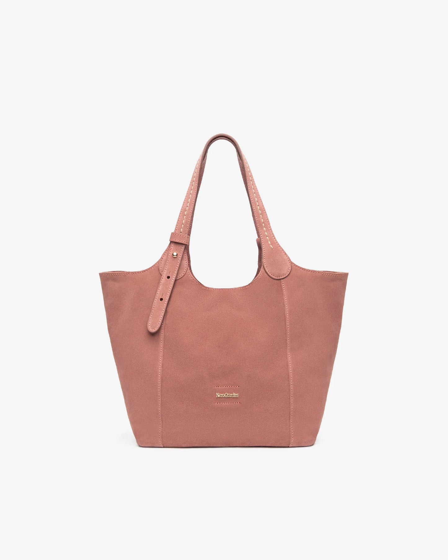 Nero Giardini E644145D Borsa a Spalla da Donna in Camoscio