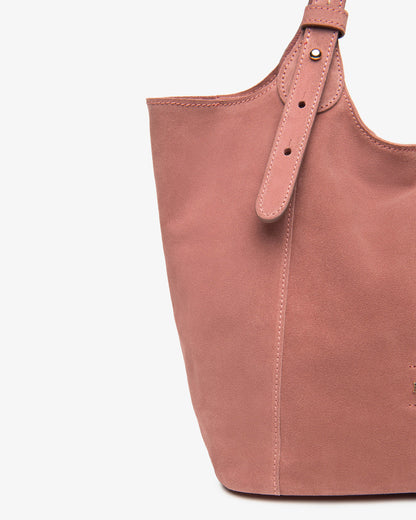 Nero Giardini E644145D Borsa a Spalla da Donna in Camoscio