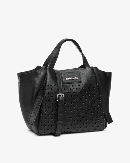 Nero Giardini E644230D Borsa a Spalla da Donna in Pelle