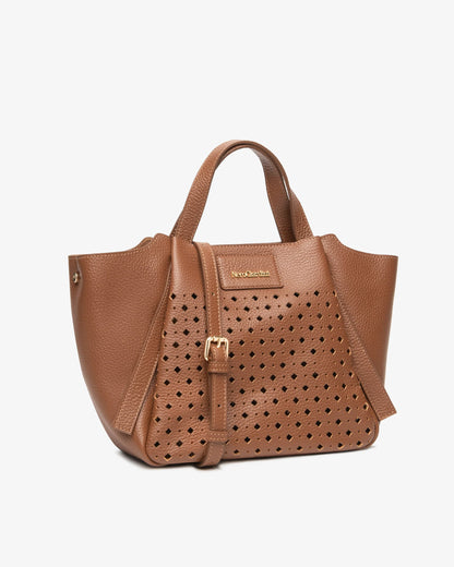 Nero Giardini E644230D Borsa a Spalla da Donna in Pelle