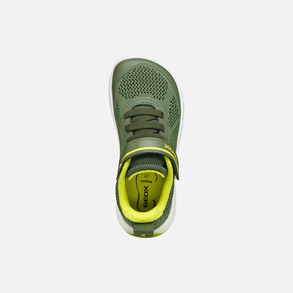Geox J65PDB 06K9J Foot-Run junior Scarpe Barefoot leggere e flessibili