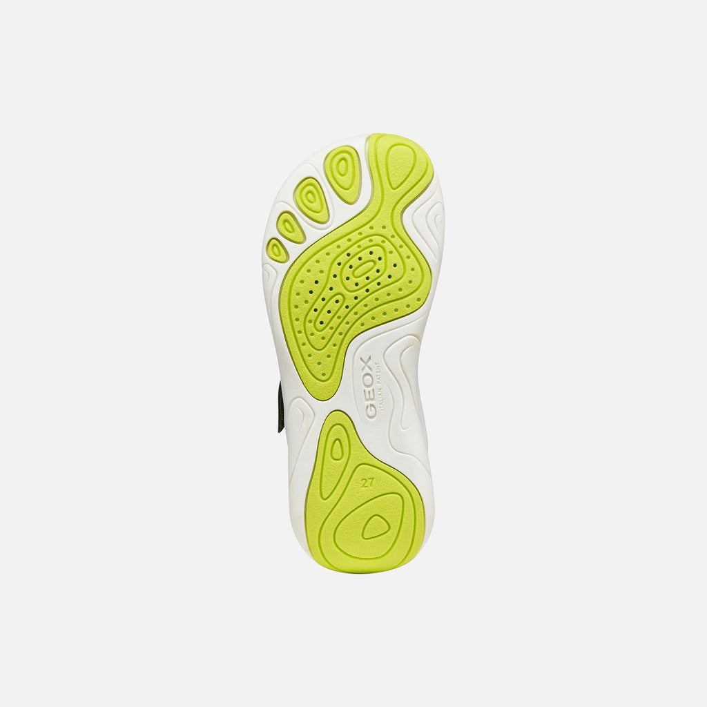Geox J65PDB 06K9J Foot-Run junior Scarpe Barefoot leggere e flessibili