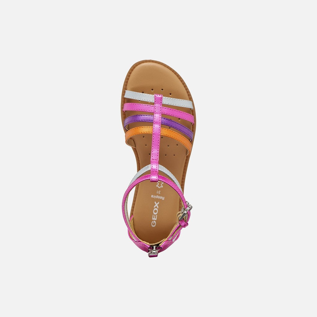 Geox J7235D 000NF Sandal Karly bambina