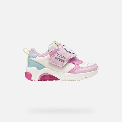 Geox J66M4D 000BC Fadinlight bambina sneakers Hello Kitty con luci