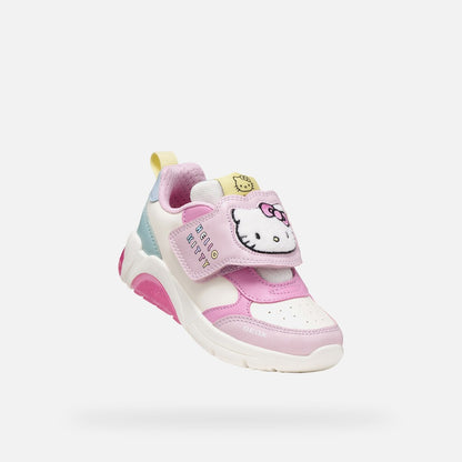 Geox J66M4D 000BC Fadinlight bambina sneakers Hello Kitty con luci
