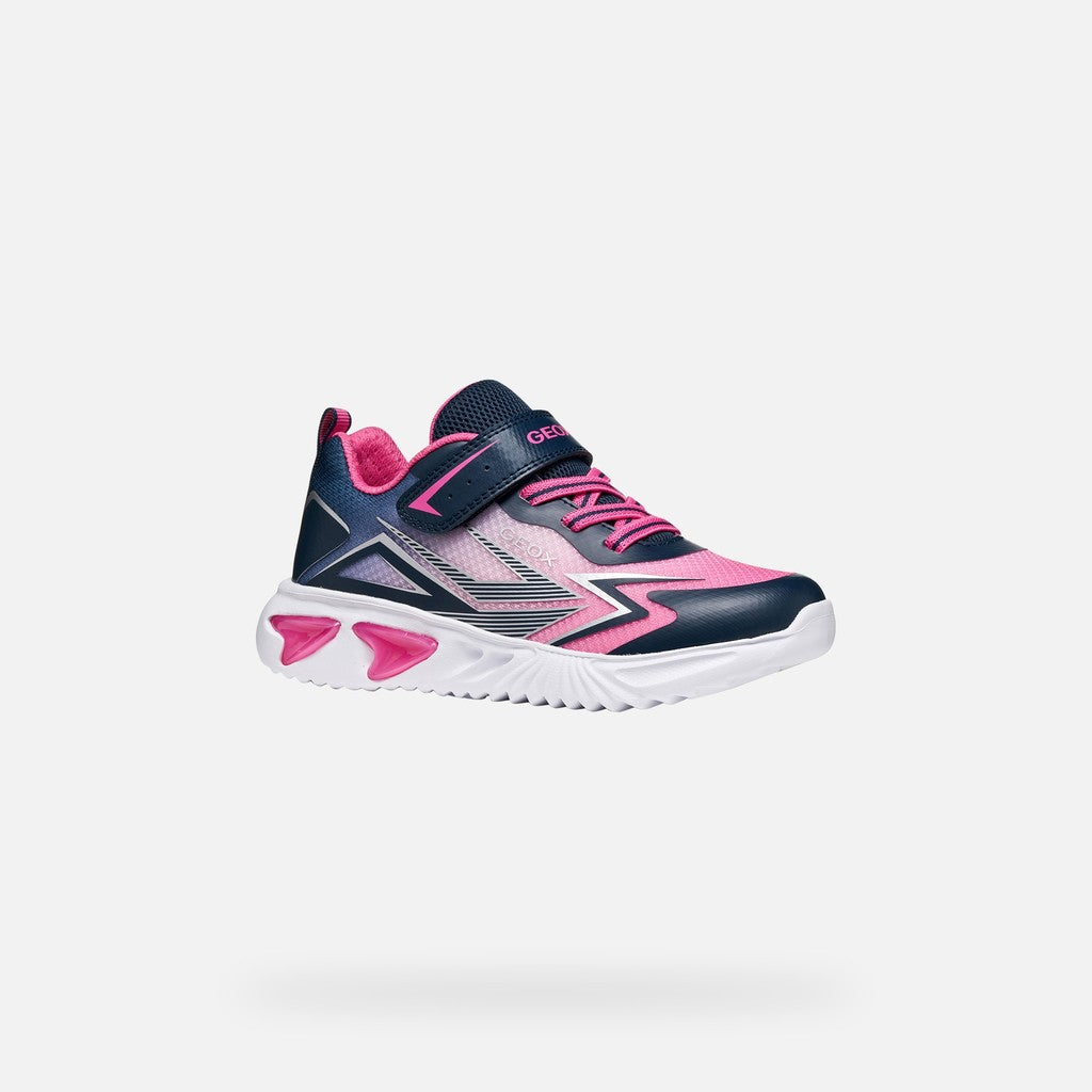 Geox J66E9B 02A9J Assister junior sneakers con luci