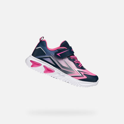 Geox J66E9B 02A9J Assister junior sneakers con luci