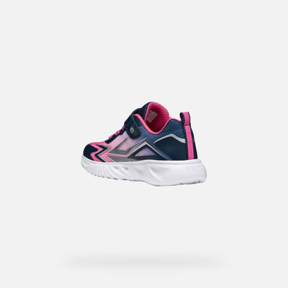 Geox J66E9B 02A9J Assister junior sneakers con luci