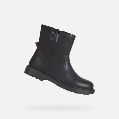 Geox J049QB 000BC Eclair bambina stivaletti biker