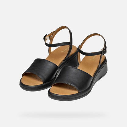 Geox D550EA 000BC Meliconia donna Sandali zeppa
