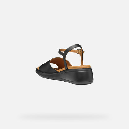 Geox D550EA 000BC Meliconia donna Sandali zeppa