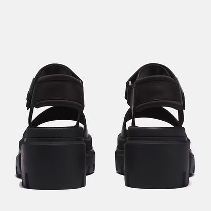 Timberland A5UKZ Sandalo con Cinturino Posteriore Everleigh da Donna in colore nero