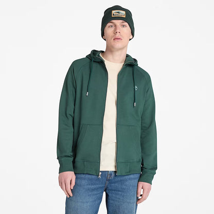 Timberland A2BNB Felpa con Cappuccio, Zip Intera e Rovescio Spazzolato Exeter River da Uomo