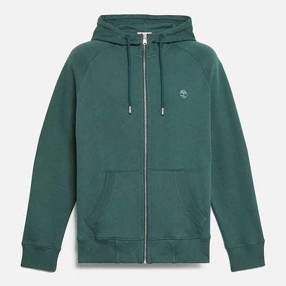 Timberland A2BNB Felpa con Cappuccio, Zip Intera e Rovescio Spazzolato Exeter River da Uomo