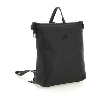 Gabs LOLITA Linea Firenze Black - Zaino in pelle di vitello martellato