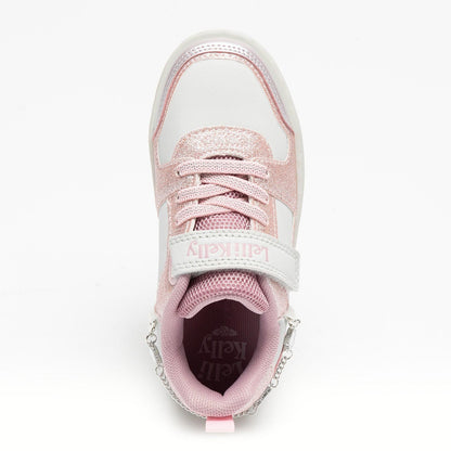 Lelli Kelly LKAA4010 sneakers gioiello grigio/rosa e nero/porpora