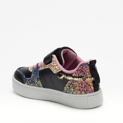 Lelli Kelly LKAA4010 sneakers gioiello grigio/rosa e nero/porpora