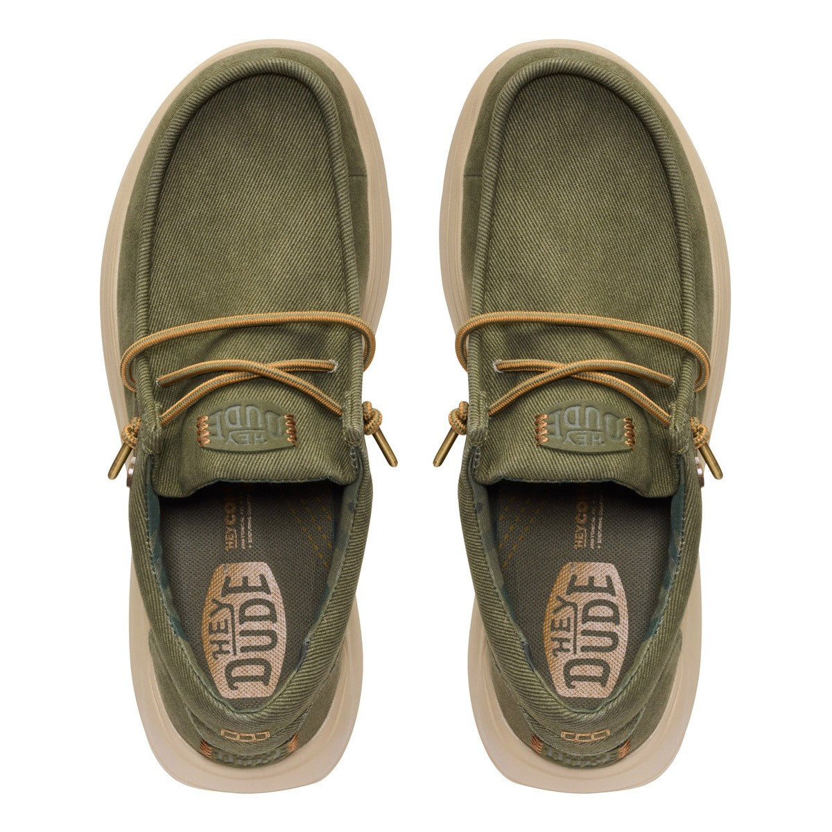 Hey Dude 45113 Wally Comf Worn Twill uomo