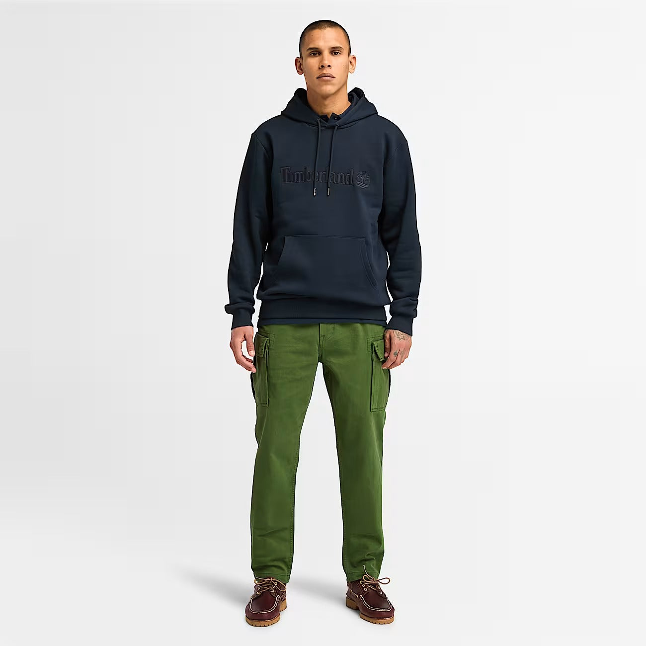 Timberland A6VFJ Felpa con Cappuccio Hampton da Uomo