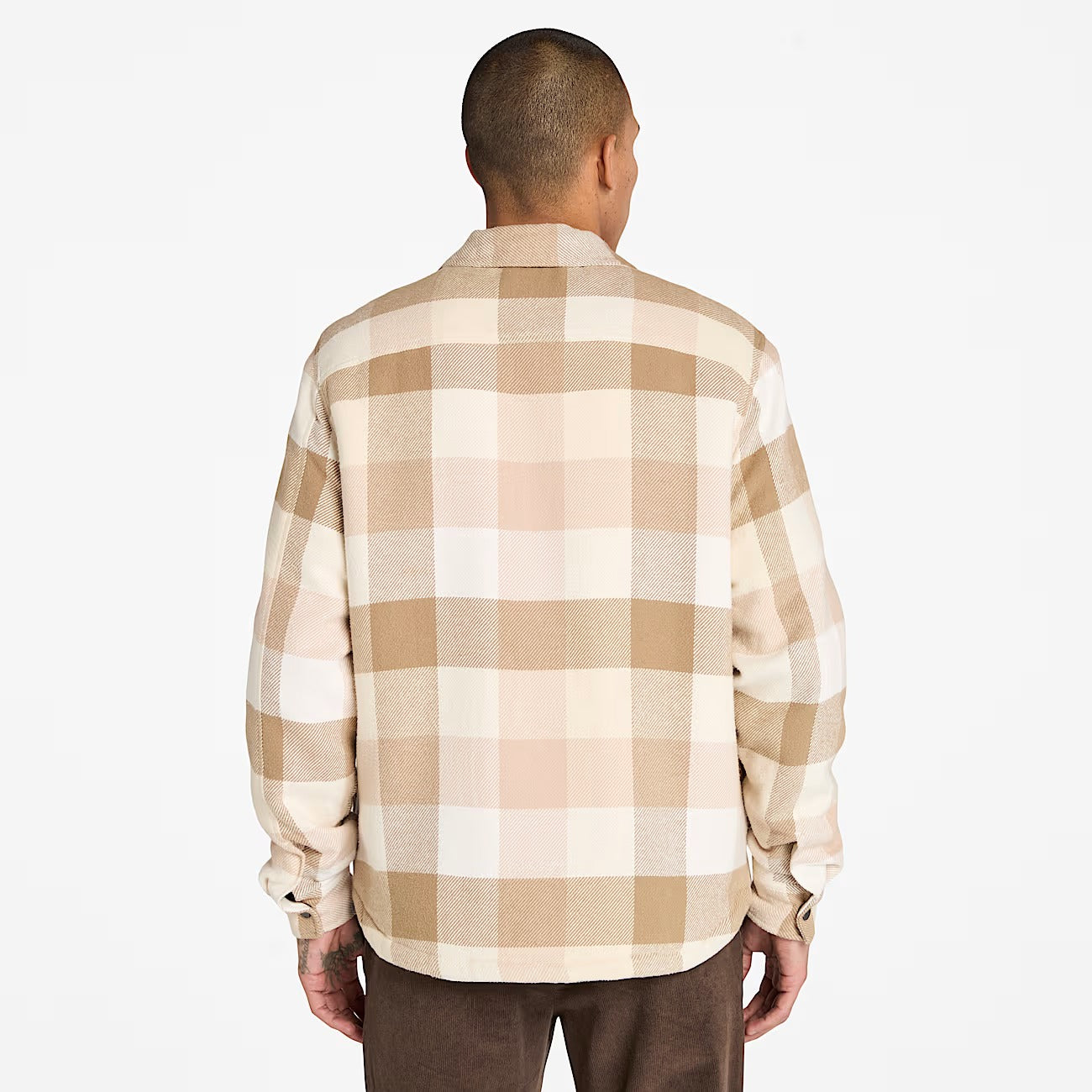 Timberland A44KB Overshirt con Fodera a Pelo Lungo da Uomo