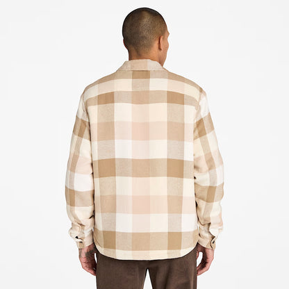 Timberland A44KB Overshirt con Fodera a Pelo Lungo da Uomo