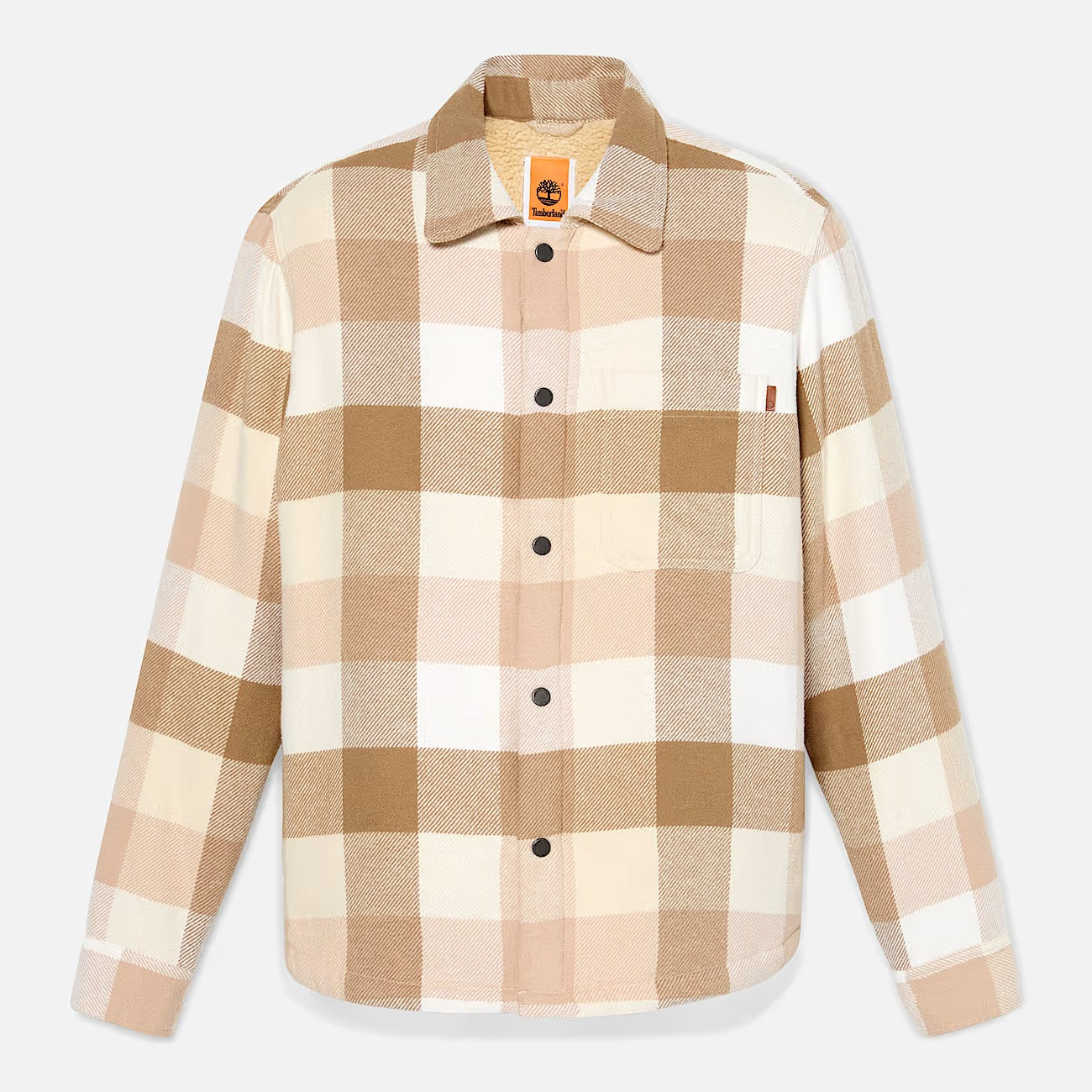 Timberland A44KB Overshirt con Fodera a Pelo Lungo da Uomo
