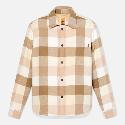 Timberland A44KB Overshirt con Fodera a Pelo Lungo da Uomo