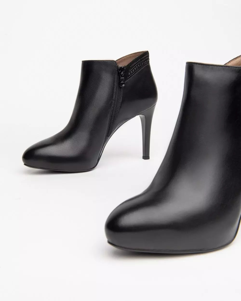 Nero Giardini I013461DE Tronchetti Donna in Pelle e Suede