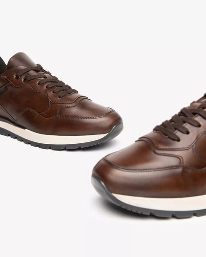 Nero Giardini I400413U Sneakers Uomo in Pelle