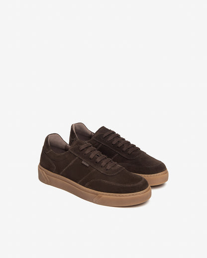 Nero Giardini I400455U Sneakers uomo in camoscio