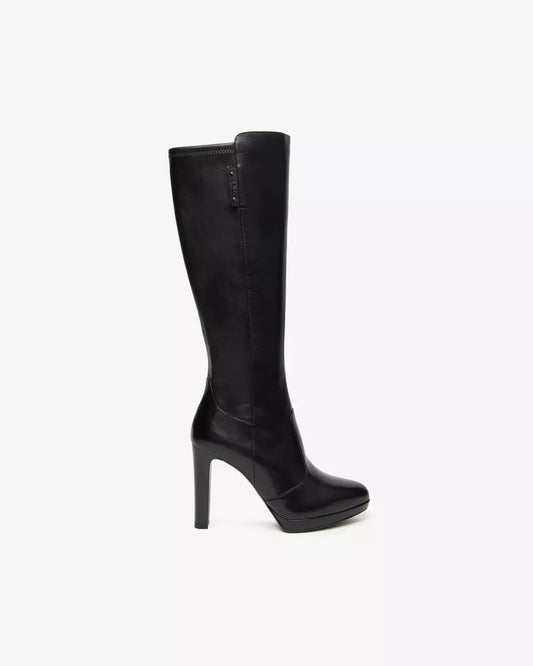 Nero Giardini I410986DE Stivali Donna in Pelle e Materiale Tecnico