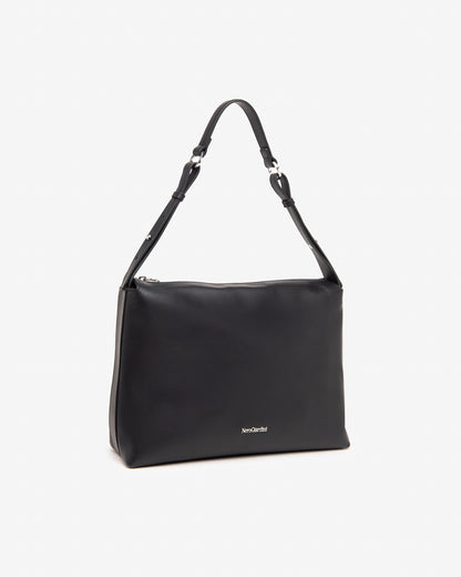 Nero Giardini I443811D Borsa hobo da donna in pelle nero