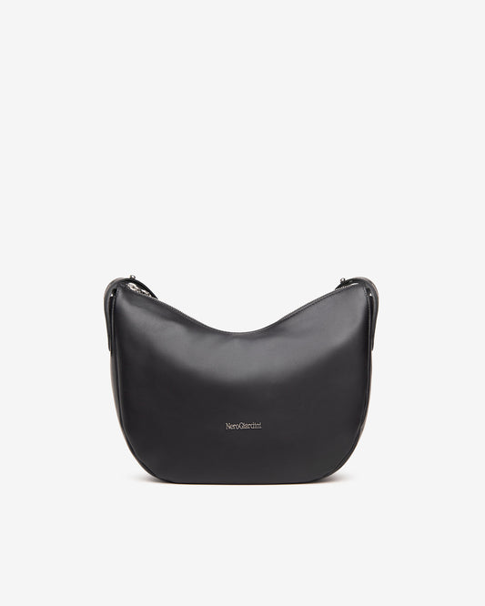 Nero Giardini I443812D Borsa a tracolla da donna in pelle nero