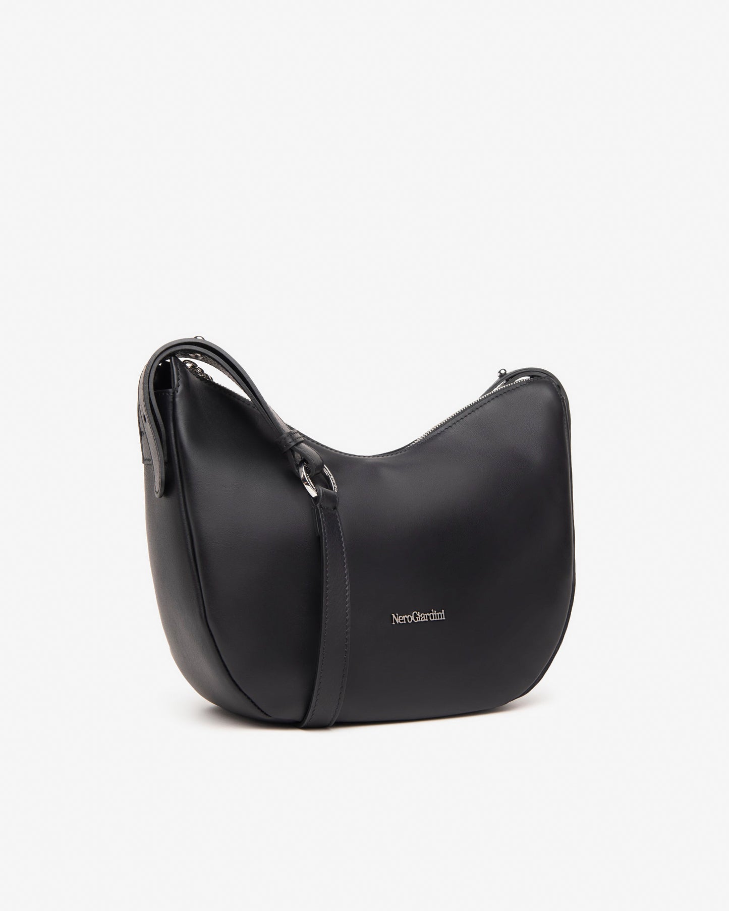 Nero Giardini I443812D Borsa a tracolla da donna in pelle nero