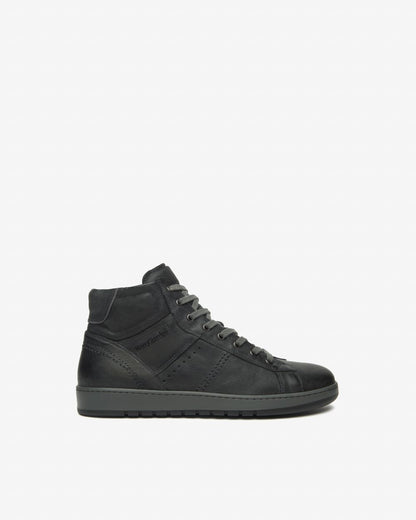 Nero Giardini I500940U Sneakers Alta Uomo in Pelle