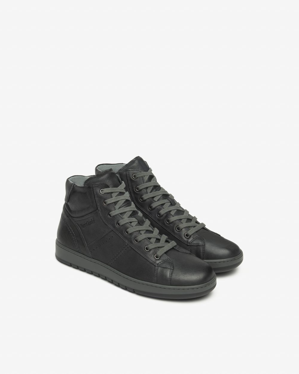 Nero Giardini I500940U Sneakers Alta Uomo in Pelle