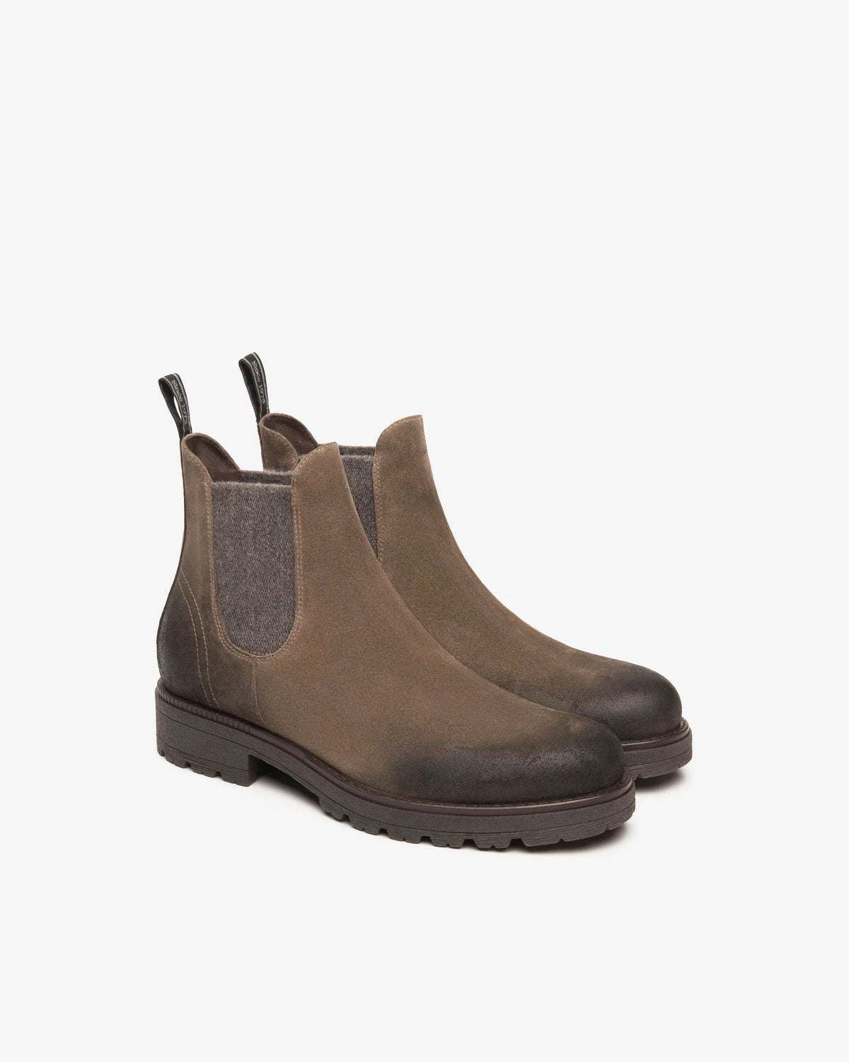 Nero Giardini I501012U Stivaletti Chelsea Uomo in Camoscio