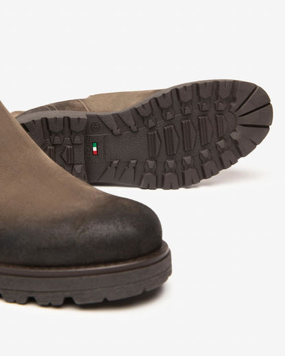 Nero Giardini I501012U Stivaletti Chelsea Uomo in Camoscio