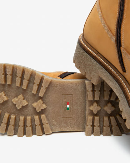 Nero Giardini I501030U Anfibi Uomo in Pelle