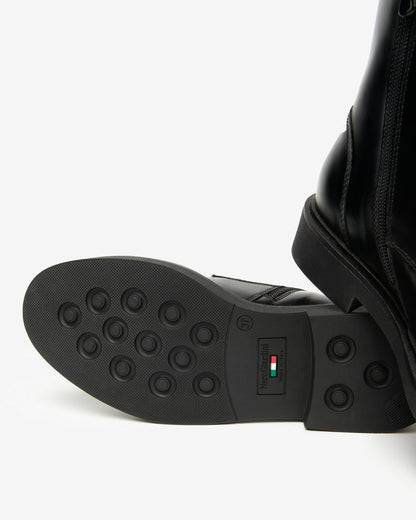 Nero Giardini I513975D Anfibi Donna in Pelle