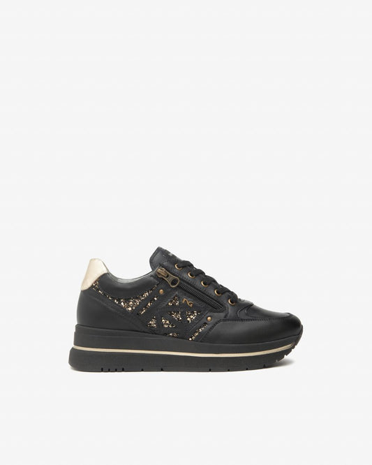 Nero Giardini I514100D Sneakers Donna in Pelle e Materiale Tecnico