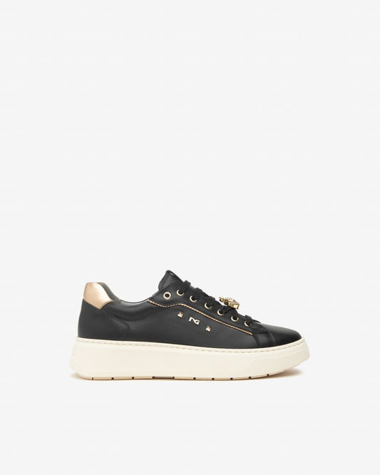 Nero Giardini I514170D Sneakers Donna in Pelle e Materiale Tecnico